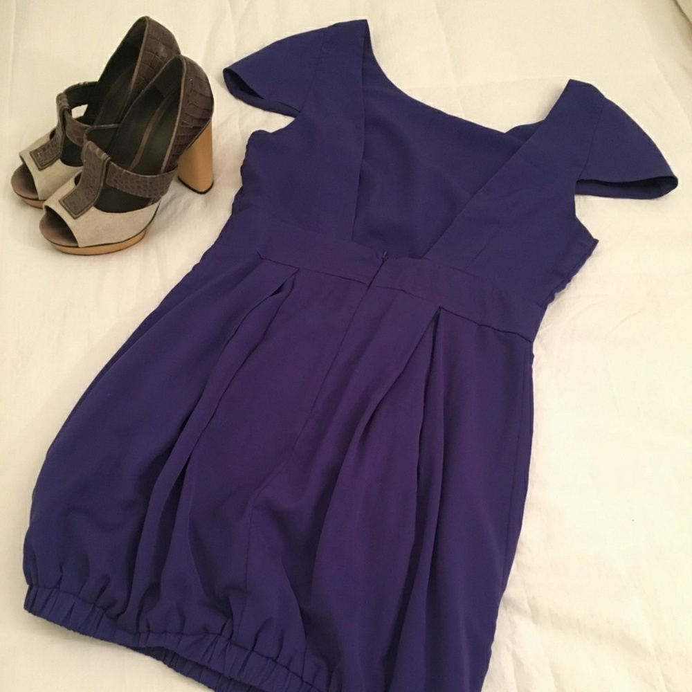 Foreign Exchange Purple mini dress size M😊